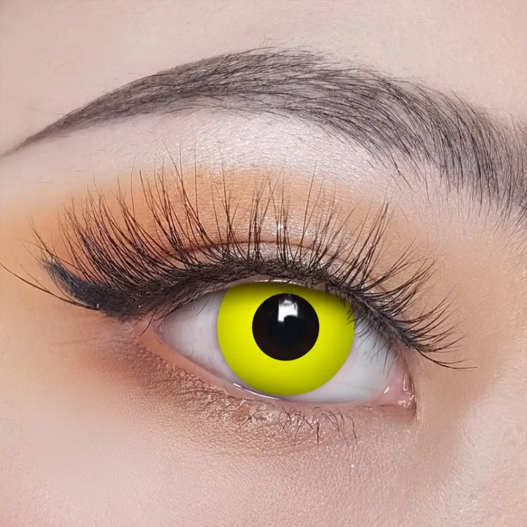 עדשות צבע לפורים Yellow Block