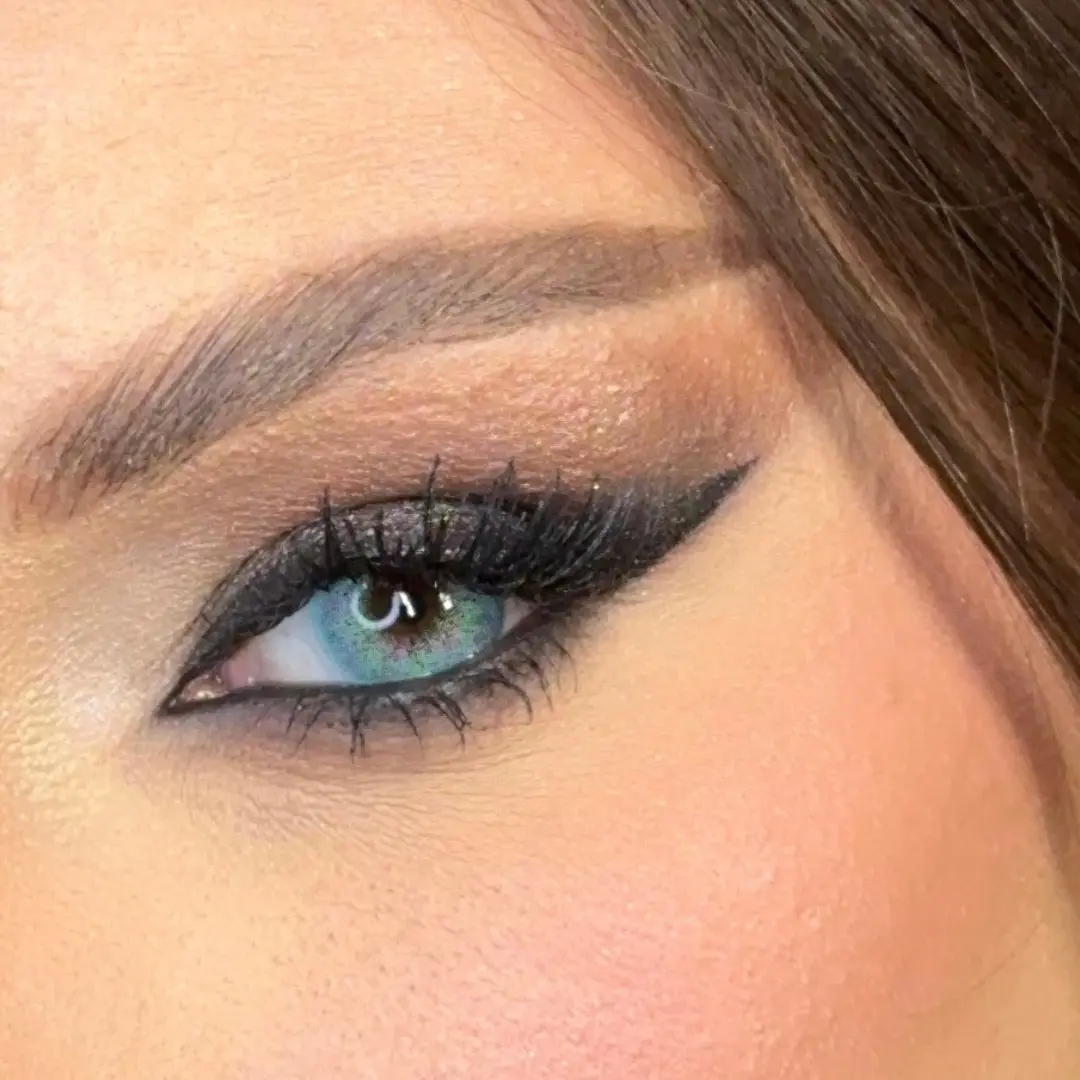 עדשות צבע Ocean Blue